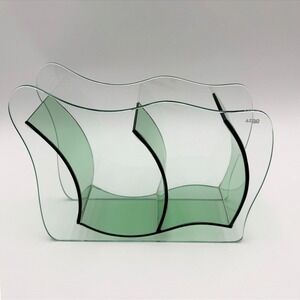 Azoo Glass Nano Aquarium Wavy Modern Aquascape Tank Modern Decor Display Planter